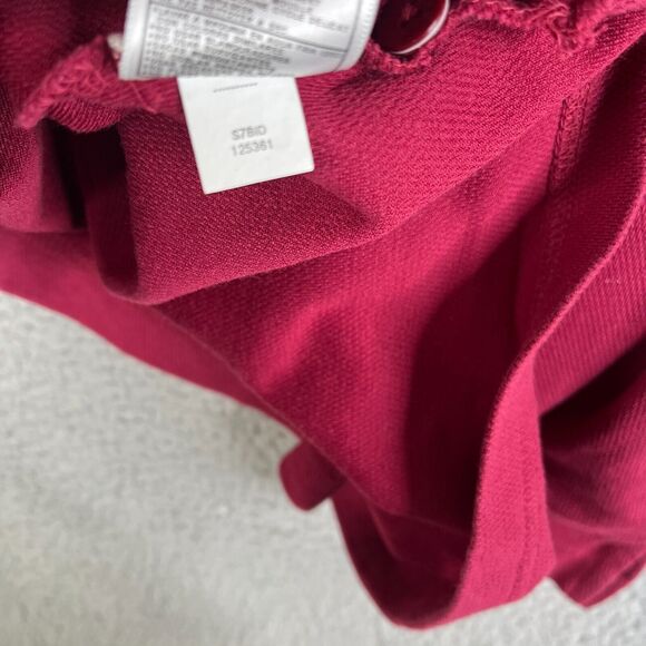 Nike Polo Shirt Mens Medium Dri Fit Red Track and Field University Swoosh - Picture 7 of 10